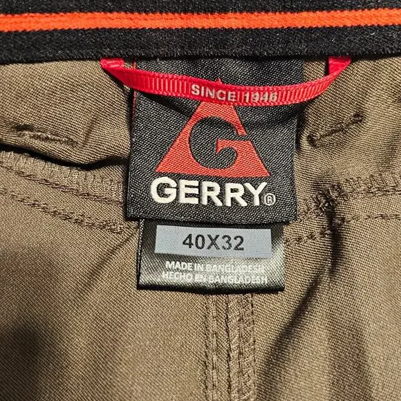 Gerry Men's Venture Commuter Pants Green, Size 40 x 32, Green - Picture 5 of 15